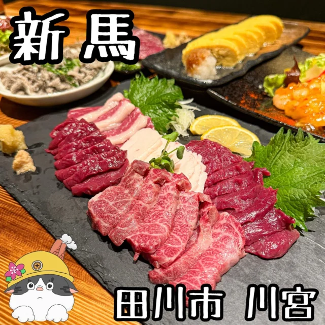 ☻
⁂⁂⁂⁂⁂⁂⁂⁂⁂⁂⁂⁂⁂⁂⁂⁂⁂⁂⁂⁂⁂⁂⁂⁂
∝店名➡︎【新馬】
∝アカ➡︎ @shinba.izakaya
∝住所➡︎ 福岡県田川市川宮817-7
(ミニストップ川宮店すぐ裏)
∝電話➡︎ 090-6633-7286
∝休日➡︎ 不定休
∝営業➡︎ 17:00〜23:00
金・土 17:00〜24:00
※ 投稿の内容は変更となる場合が
ありますのでご確認ください。
⁂⁂⁂⁂⁂⁂⁂⁂⁂⁂⁂⁂⁂⁂⁂⁂⁂⁂⁂⁂⁂⁂⁂⁂
#新馬
▽【馬刺し四種盛り】.......¥3000
▽【馬トロ丼】..................¥1300
▽【イカ下足の唐揚げ】....¥700
など
🔜🔜🔜メニューありswipe🔜🔜🔜
3/14(金)にグランドオープンされる
「新馬」さん。
純国産本格馬刺しが楽しめる居酒屋なんです!
馬刺し四種盛りは赤身モモ、シャトーブリアン、
フタエゴ、たてがみで全部美味しく、
霜降り馬刺し幻なんて今まで食べたことない
最高の霜降りでトロットロ!
締めに馬トロ丼も絶品でおすすめです!
こんな本格的な馬刺しを田川市で
食べれるなんて嬉しすぎです!
ご馳走様でした!
◆◆◆◆◆◆◆プチ情報コーナー◆◆◆◆◆◆◆
①今回はプレオープンに伺いました
②10名ほどの完全個室あります
③カウンターもあるのでお一人様も◎
④他の居酒屋メニューももちろん美味しい
▽▽▽▽▽▽▽▽▽▽▽▽▽▽▽▽▽▽▽▽▽▽▽▽▽▽▽▽
#福岡グルメ#福岡ランチ#福岡めし#福岡カフェ
#田川市グルメ#田川市カフェ#田川市#筑豊
#筑豊グルメ#筑豊カフェ#田川#福岡観光
#福岡旅行#馬刺し#馬刺#居酒屋#唐揚げ